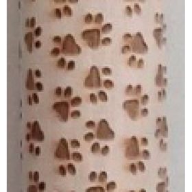 Rolling Pin Christmas Embossing (Option: Footprints 45cm)