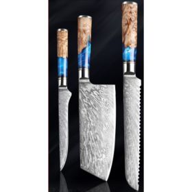 Kitchen Knife Set Chef's Knife Meat Chopping Knife (Option: SetB)